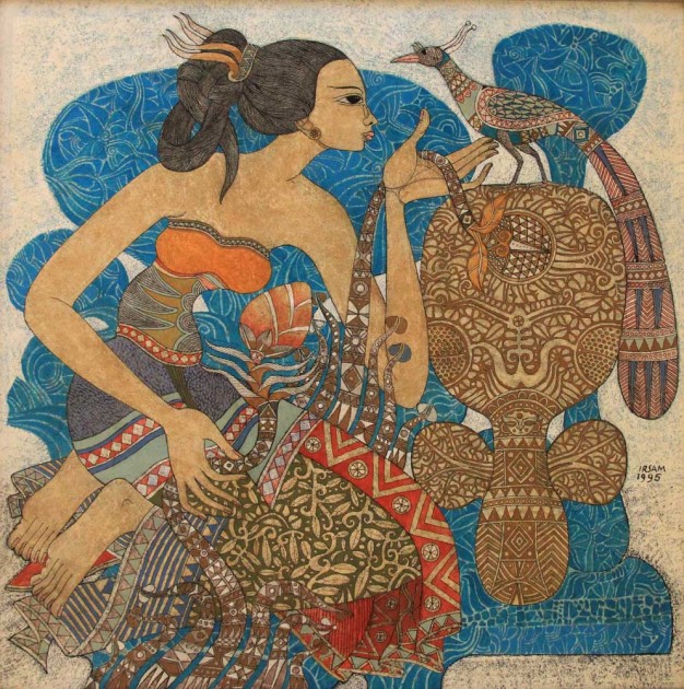 Wanita dan Burung