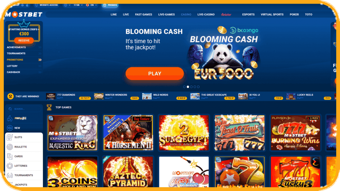 Mostbet Gambling Enterprise Review A Sector Leader