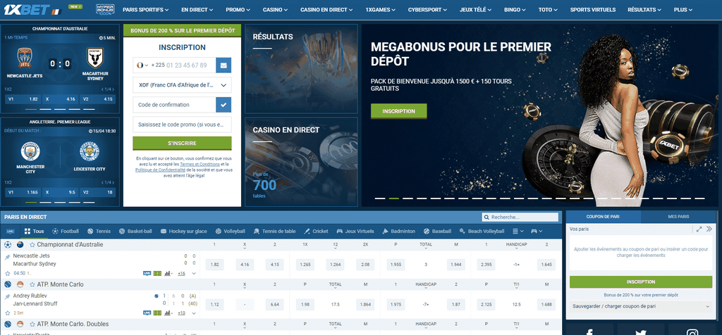 Aplikasi Kasino Online 1xBet